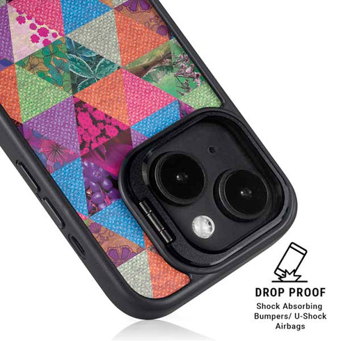 Quilted Spring iPhone 14 Kickstand Case